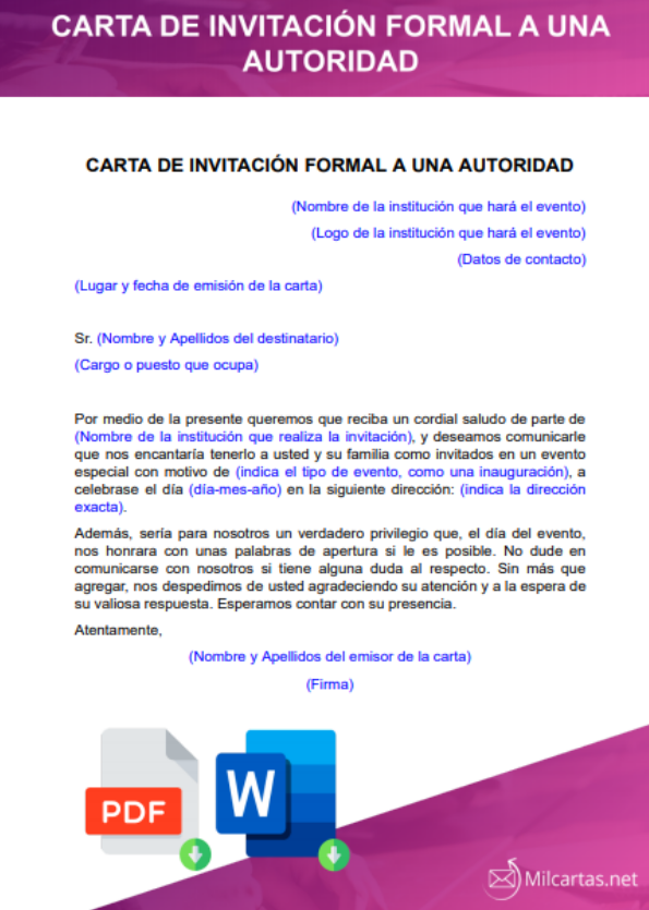 C Mo Redactar Una Carta De Invitaci N Para Un Evento Gu A Pr Ctica Y