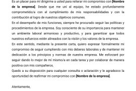 como-redactar-una-carta-de-compromiso-laboral-efectiva